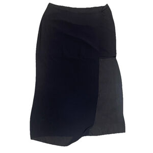 Forever 21 Plus Size 3x Black Skirt, Sheer Over Short